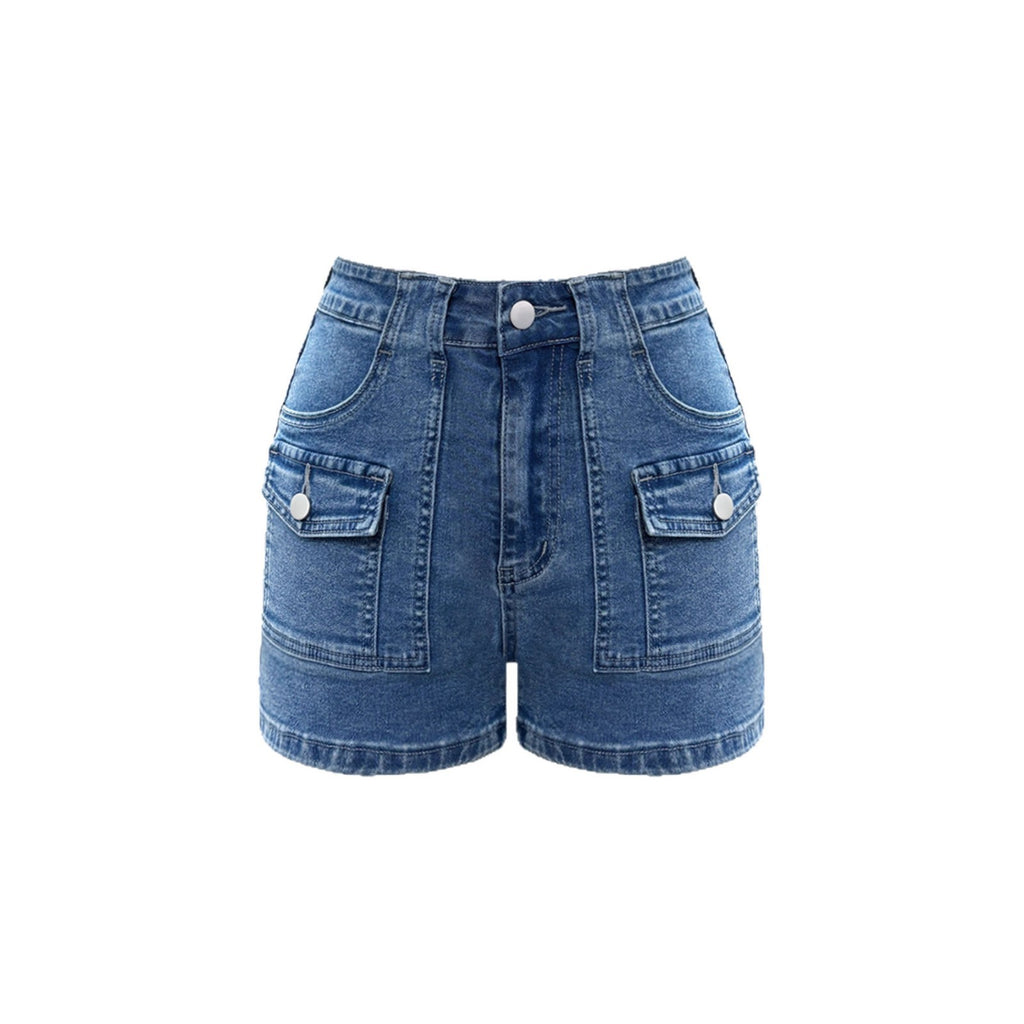 American-style Spicy Girl Denim Ultra-short Shorts Women's Summer Designer Style