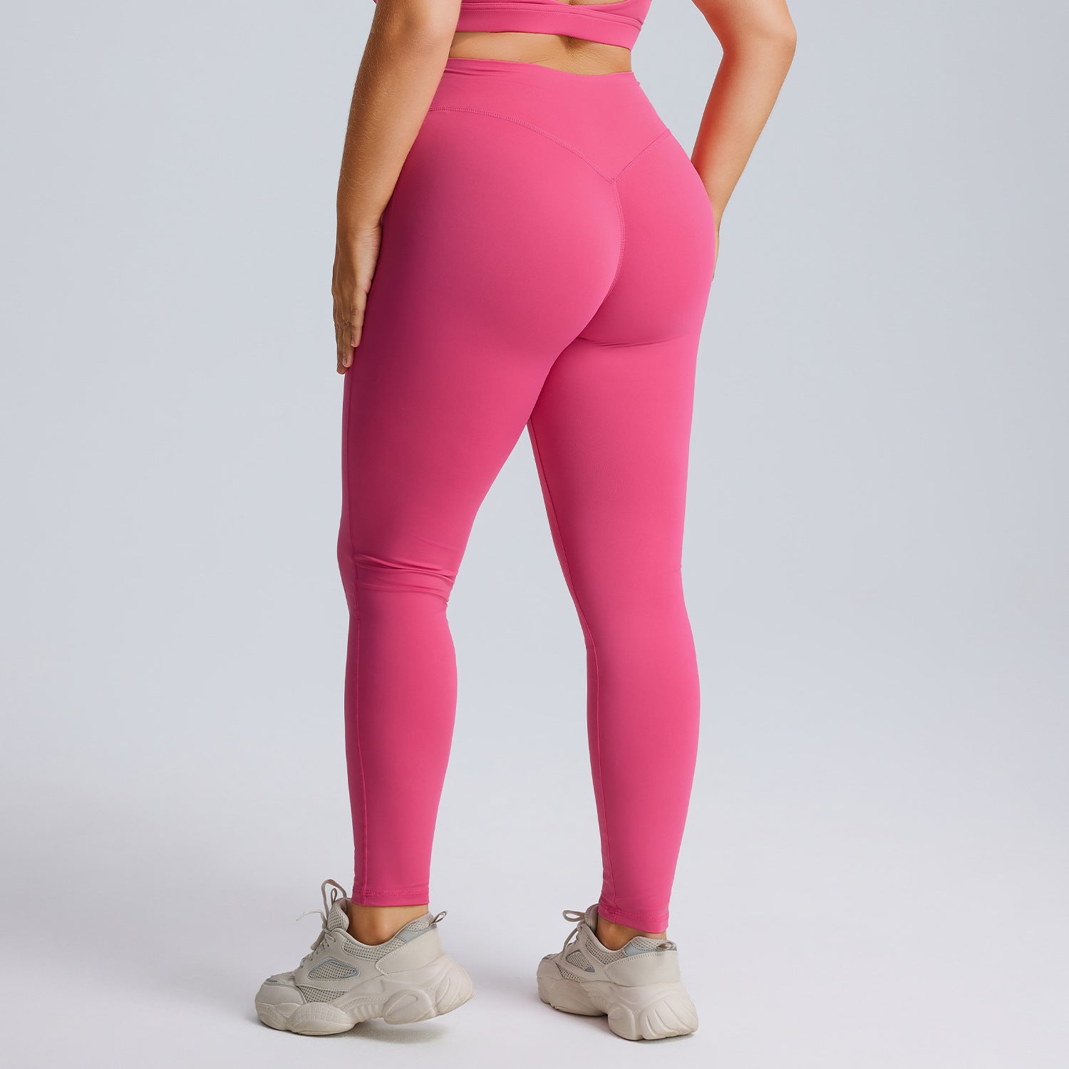 Womens High-Waisted Butt-Lifting Tight Sports Pants